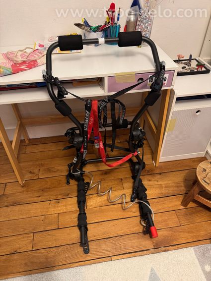 Porte vélos Mottez Shiva 3 vélos fixations barres de toits - 2
