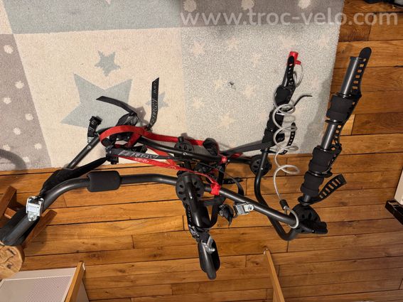 Porte vélos Mottez Shiva 3 vélos fixations barres de toits - 3