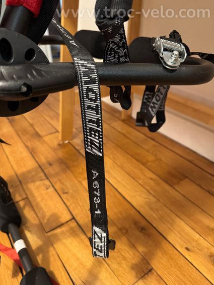 Porte vélos Mottez Shiva 3 vélos fixations barres de toits - 5