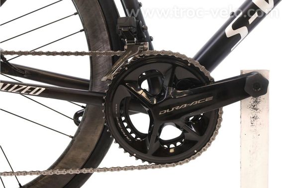 Produit Reconditionne    Specialized S Works Tarmac Sl8 Di2 12v    Violet   Velo De Route   Tres Bon Etat - 4