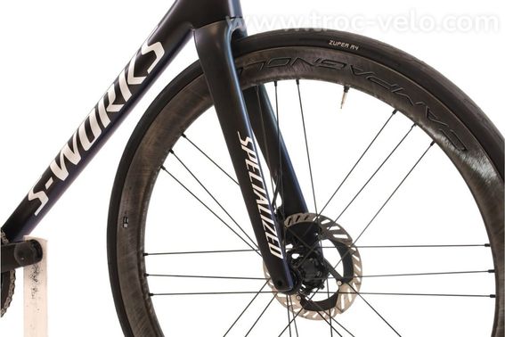 Produit Reconditionne    Specialized S Works Tarmac Sl8 Di2 12v    Violet   Velo De Route   Tres Bon Etat - 5