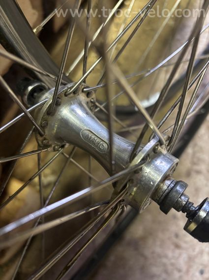 roues route Campagnolo vintage boyaux - 2