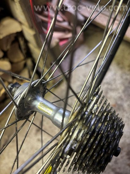 roues route Campagnolo vintage boyaux - 4
