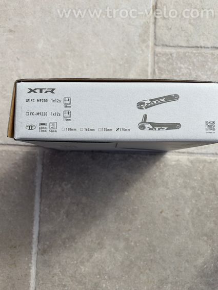 Pédalier Shimano XTR M9200 xc 175mm - 4