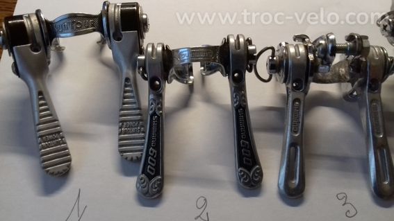 DIVERS MANETTES DE DERAILLEUR