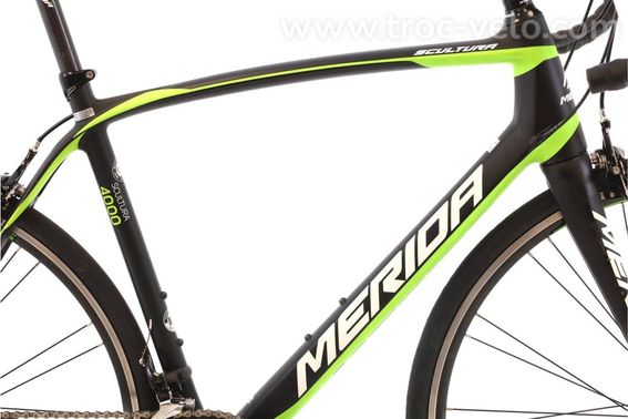 Produit Reconditionne    Merida Scultura 4000    Noir   Velo De Route   Tres Bon Etat - 2