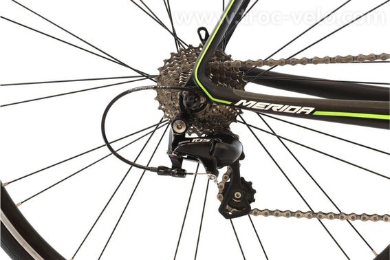 Produit Reconditionne    Merida Scultura 4000    Noir   Velo De Route   Tres Bon Etat - 3