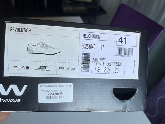 Chaussures  Northwave Revolution 2026 - T41 - Neuves - 5