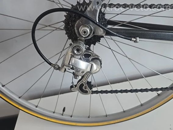 VELO COURSE TIME HELIX / EQUIPE HM /CARBONE / CAMPAGNOLO 9 Vitesses / 54 - 3