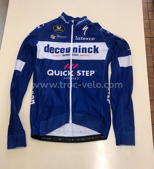 Maillot cycliste vintage Quick Step Vermarc taille L chemise