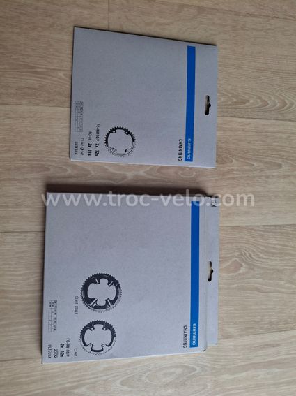 Plateaux shimano ultegra 52x36