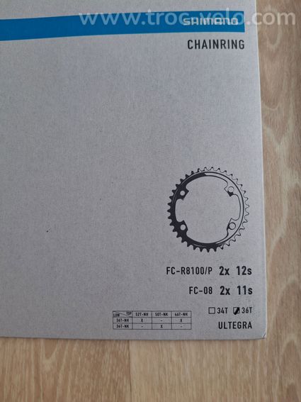 Plateaux shimano ultegra 52x36 - 3