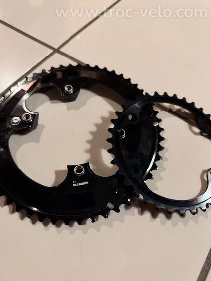 plateau Shimano dura ace 52 36 neuf 12v - 2