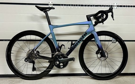 🚲 Bianchi Specialissima Pro Ultegra Di2 12v + Capteur de Puissance - Taille 55 (Décembre 2024)