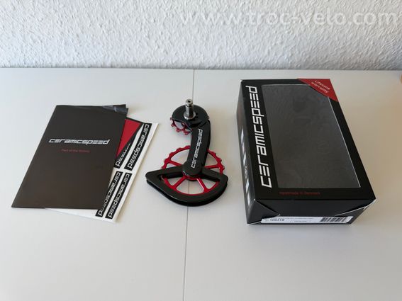 CeramicSpeed OSPW Coated Red Shimano 9100 9150 8000 8050 - 2