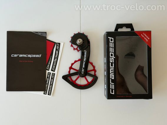 CeramicSpeed OSPW Coated Red Shimano 9100 9150 8000 8050 - 3