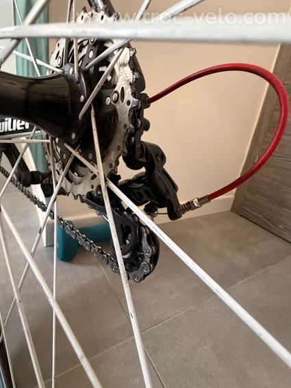 Wilier Cento1 Air carbone – Campagnolo Record 11v – Taille XL – roues carbone 50 mm - 8