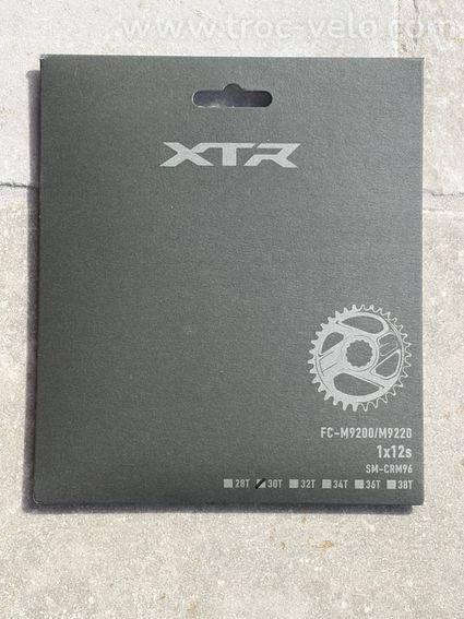 Plateau Shimano XTR M9200 30T - 4