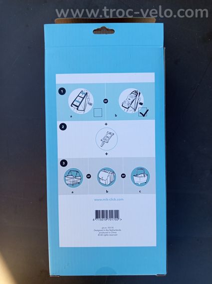 Plaque adaptateur porte bagage MIK - 3