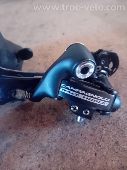 Mini groupe campagnolo record racig triple plateaux  - 2