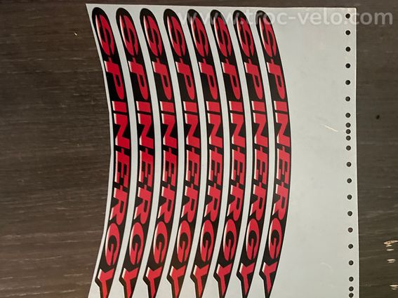 Autocollant Spinergy - 2