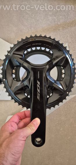 Pédalier Shimano 105 R7100 50/34 170mm - 3