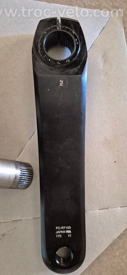 Pédalier Shimano 105 R7100 50/34 170mm - 5