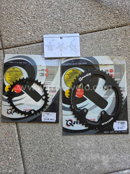 Plateaux ROTOR ovales 50x34