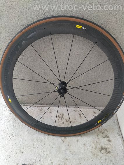 Roue Mavic Cosmic SLE 55mn + patin Exalith - 2