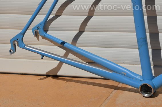 Cadre et fourche de vélo de course vintage Vitus 979 en Dural (Duralumin – Duralinox) - 4