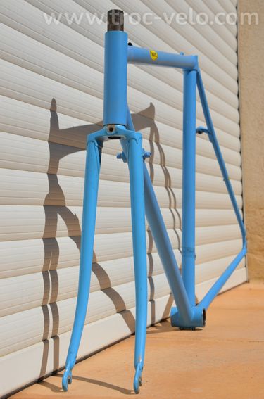 Cadre et fourche de vélo de course vintage Vitus 979 en Dural (Duralumin – Duralinox) - 10