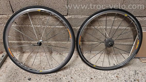 Paire de Roue Mavic Ksyrium acier