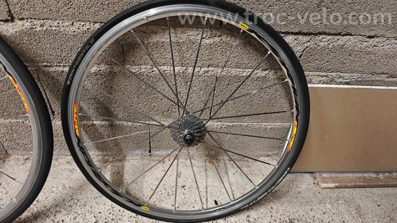 Paire de Roue Mavic Ksyrium acier - 2
