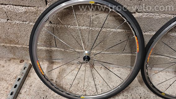 Paire de Roue Mavic Ksyrium acier - 3