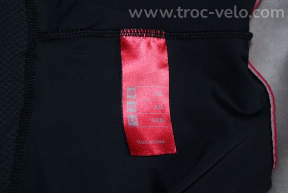 Corsaire vélo homme - sans marque - noir - taille 2xl - 5