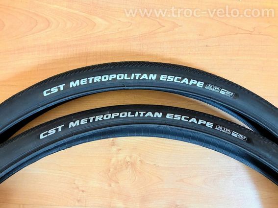 Paire de pneus vélo Metropolitan Escape 700x38mm - 2