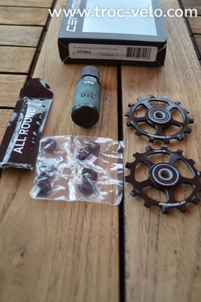 Galets de dérailleur CeramicSpeed Coated pour Shimano XT et XTR 12 vitesses - 1