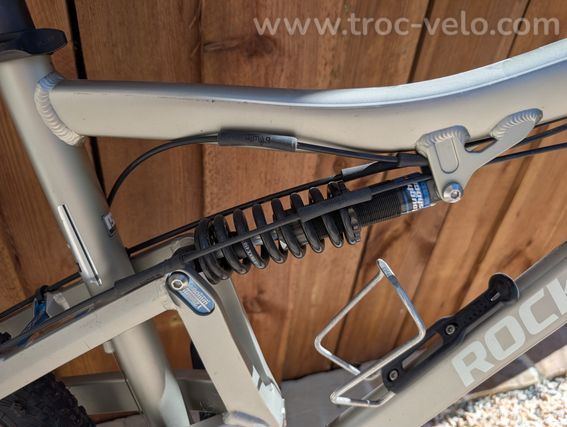 VTT Tout Suspendu B'Twin Rockrider 6.3 - Gris Métal - 6