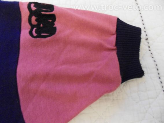 MAILLOT DE VELO VINTAGE MERCI MIKO LAINE  - 6
