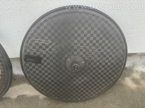 Paire de roue CLM Batons + Roue pleine CADEX - 3