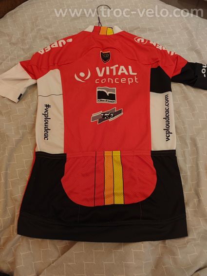 Maillot cyclisme manches courtes VC Pays de Loudéac (Vital Concept) - Noret - 2