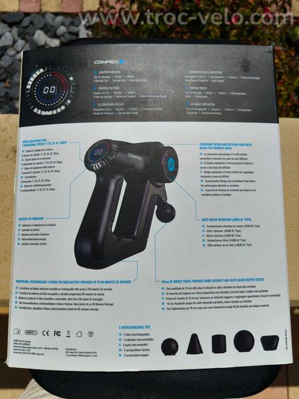 Pistolet de massage Compex Fixx 2.0 - 2