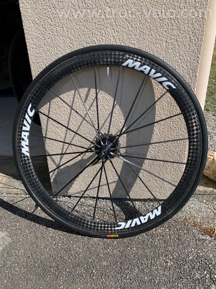 Vends roues MAVIC ULTIMATE à Boyaux avec cassette Dura Ace 10/11 vitesses 12/25 - 2