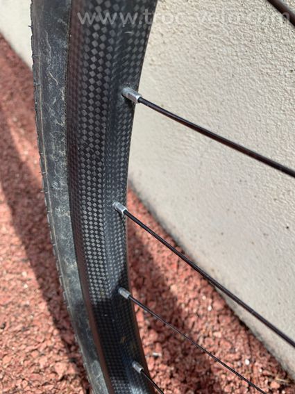 roue arrière gravel/VTT carbone 10v - 3