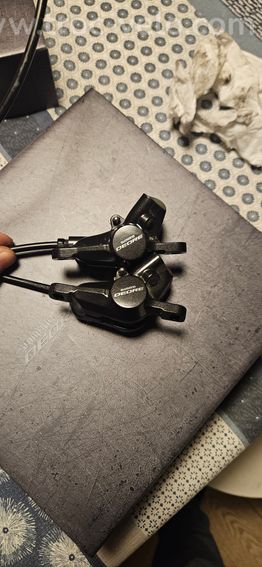 Ensemble leviers / étriers AV+AR Shimano DEORE M6000 - 2