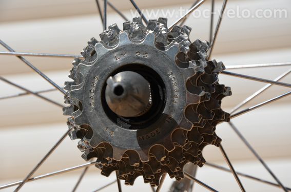 Paire de roues Wolber TX Profil, moyeux Pelissier 2000 Professionnel - 7