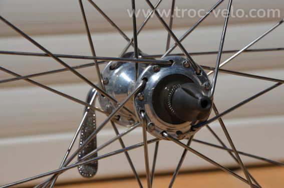 Paire de roues Wolber TX Profil, moyeux Pelissier 2000 Professionnel - 8