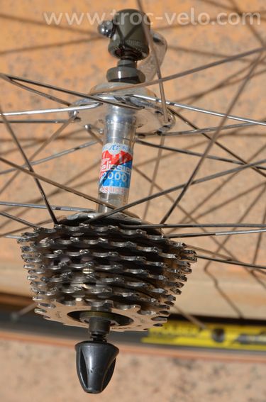 Paire de roues Wolber TX Profil, moyeux Pelissier 2000 Professionnel - 9