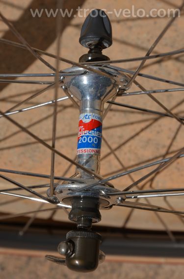 Paire de roues Wolber TX Profil, moyeux Pelissier 2000 Professionnel - 10