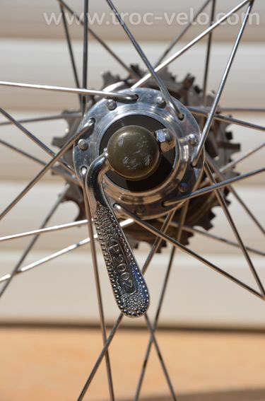 Paire de roues Wolber TX Profil, moyeux Pelissier 2000 Professionnel - 12